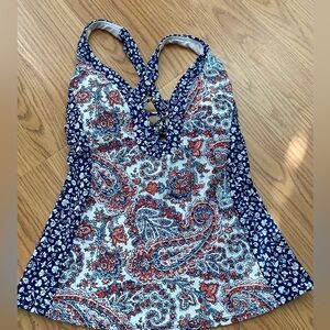 Lucky Brand Floral Tankini Top